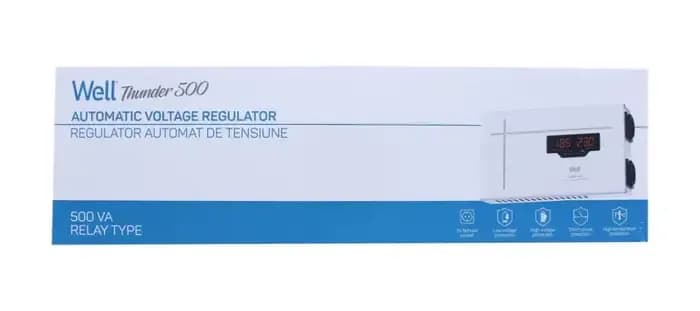 Regulator de tensiune  500 va Well thunder 500 AVR-REL-THUNDER500-WL