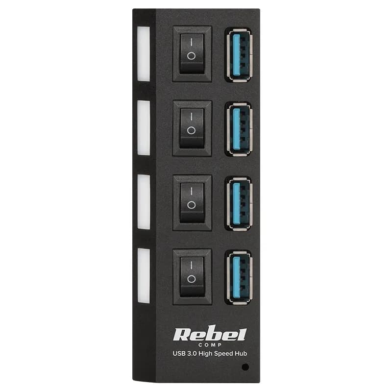 Hub Usb Rebel Kom0940