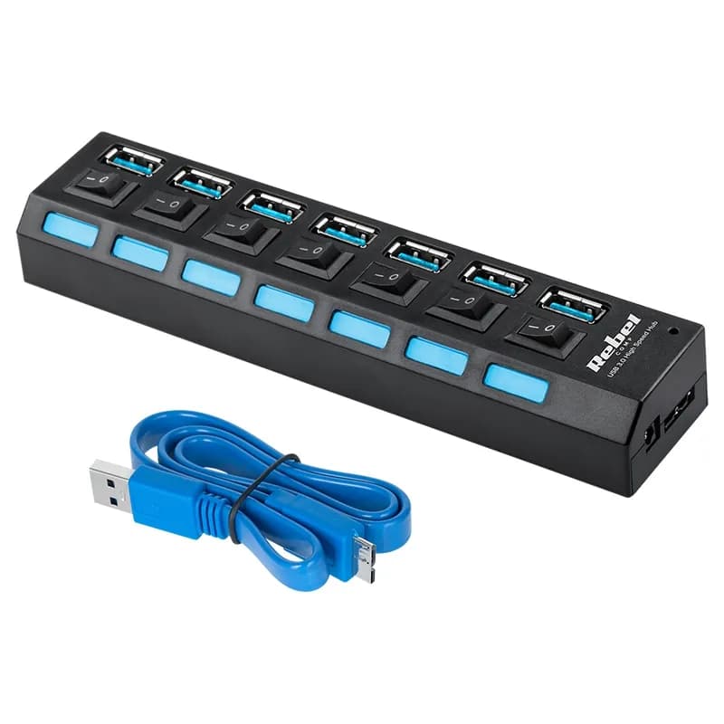  HUB USB Rebel Kom0941 