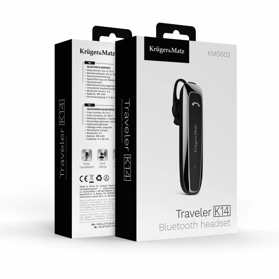 Casca bluetooth Kruger&Matz KM0602