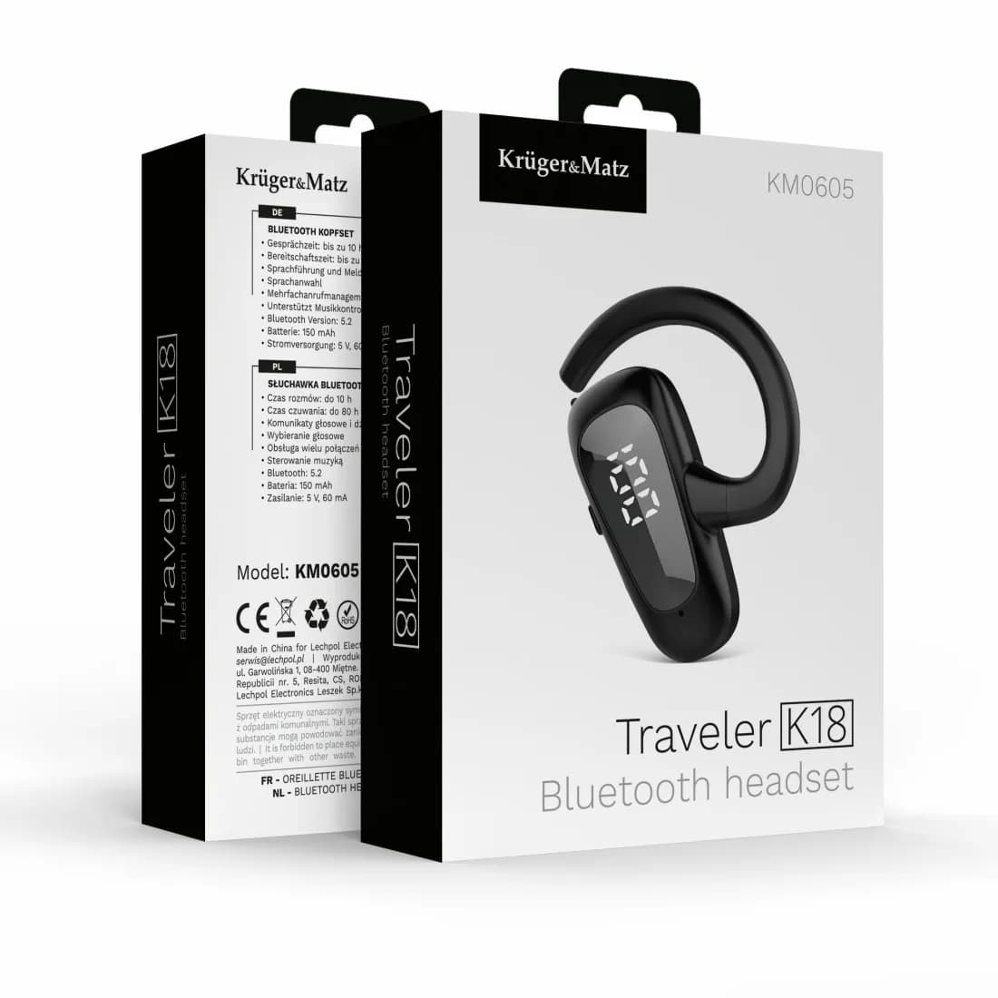 Casca bluetooth Kruger&Matz KM0605