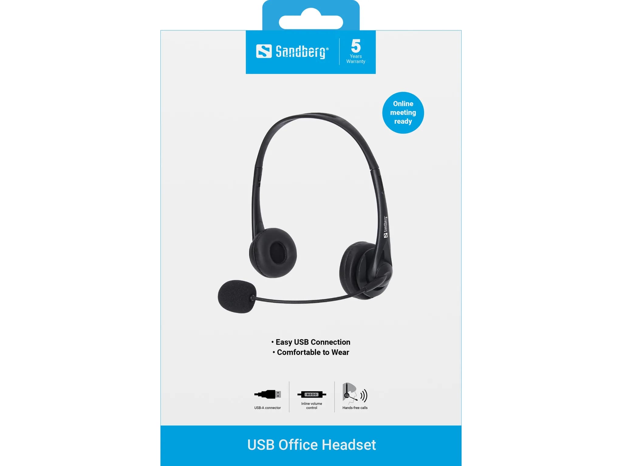 Casti SANDBERG USB Office Headset