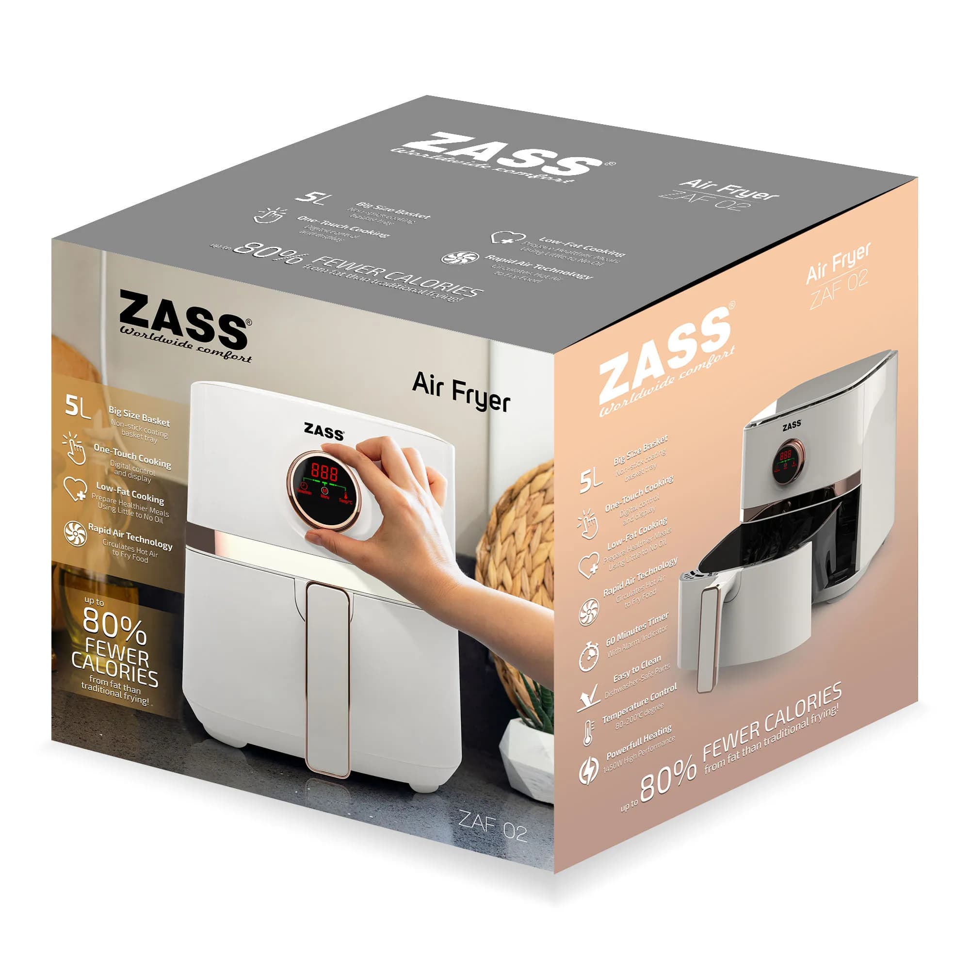 Air fryer Zass ZAF 02