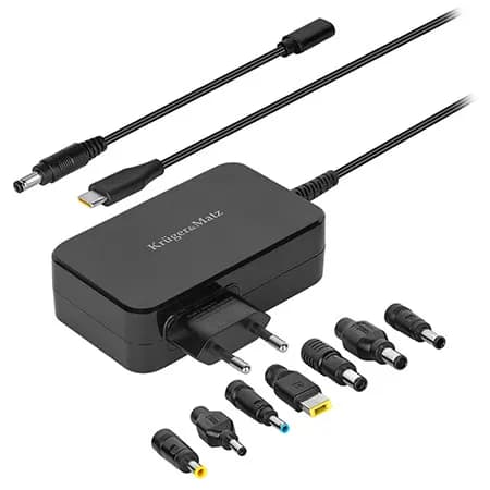 Alimentator laptop Kruger&Matz Universal 90W cu 7 Varfuri PD3 KM1450-90