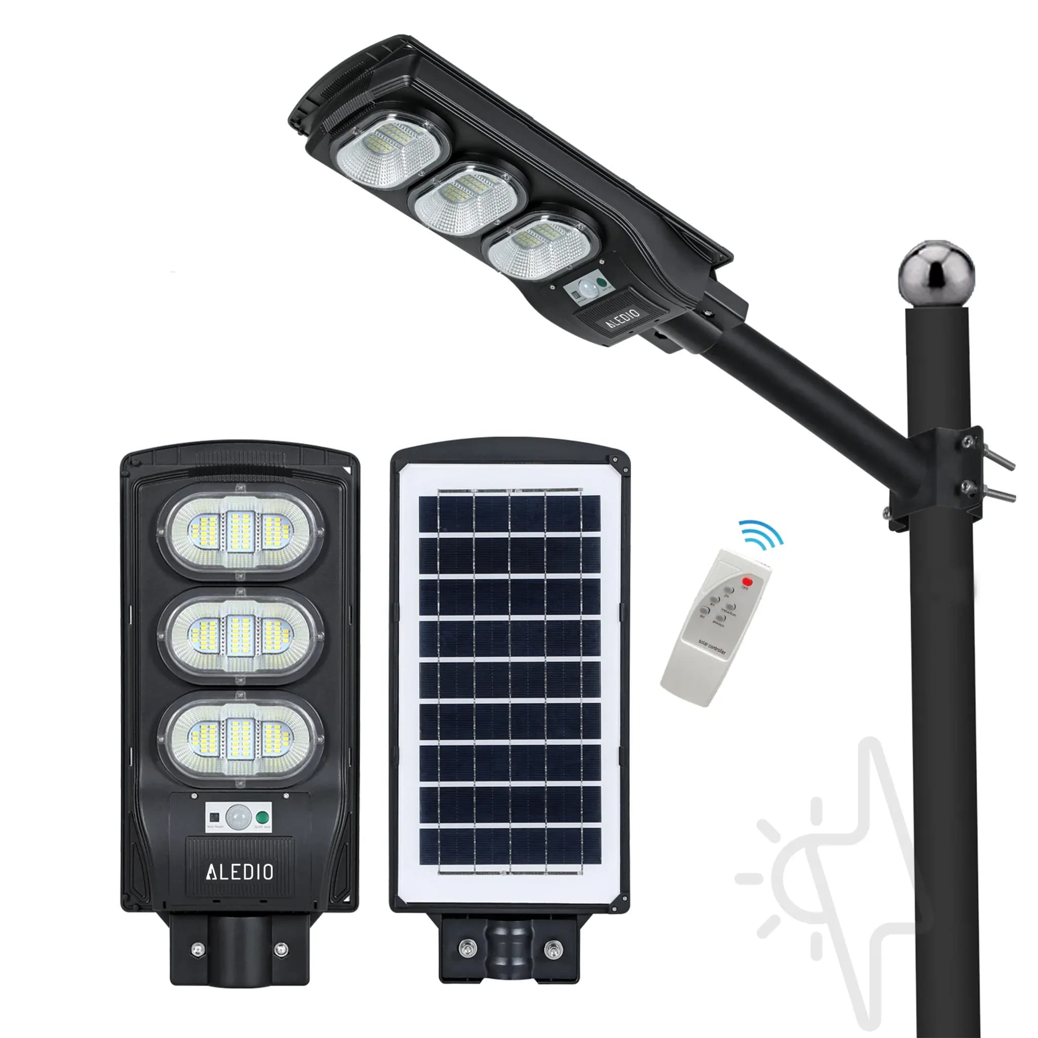 Proiector solar Aledio Stradal 0426C150-01