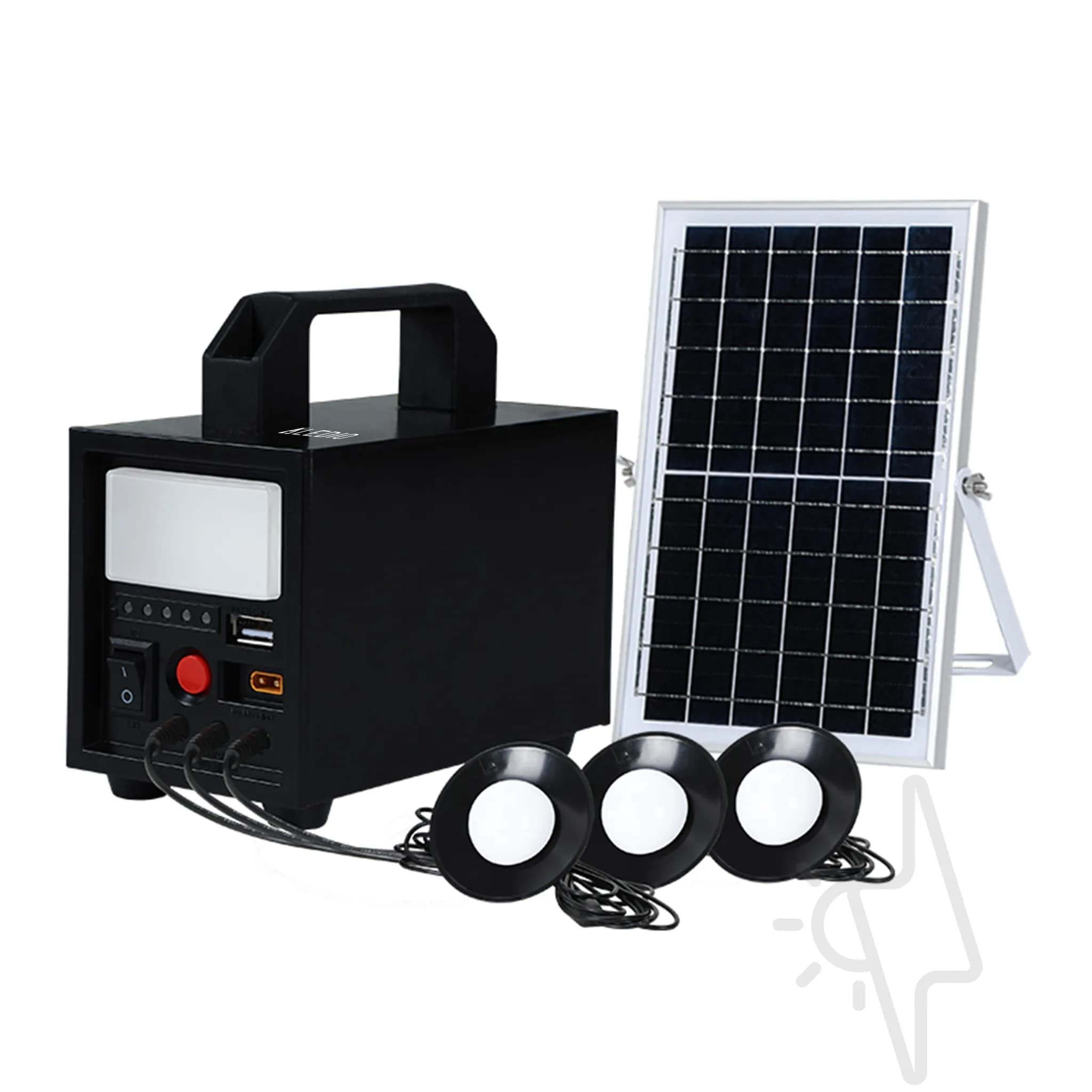 Kit panou solar Aledio 20w 0285A20-01