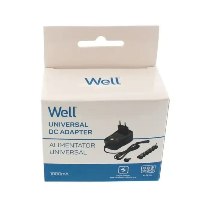 Alimentator Well Universal 1000mA PSUP-SMP-1000MA/6T/2-WL
