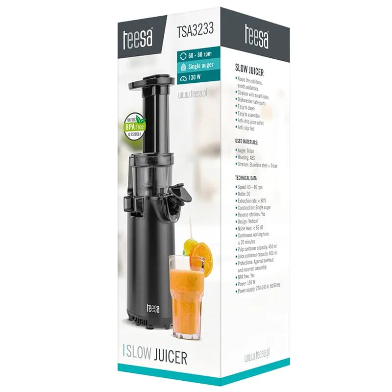 Storcator de fructe si legume Teesa TSA3233