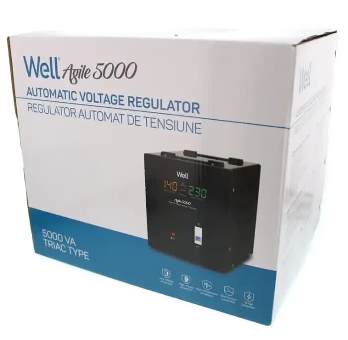 Regulator automat de tensiune 5000 Well agile 5000 AVR-TRC-AGILE-5000-WL