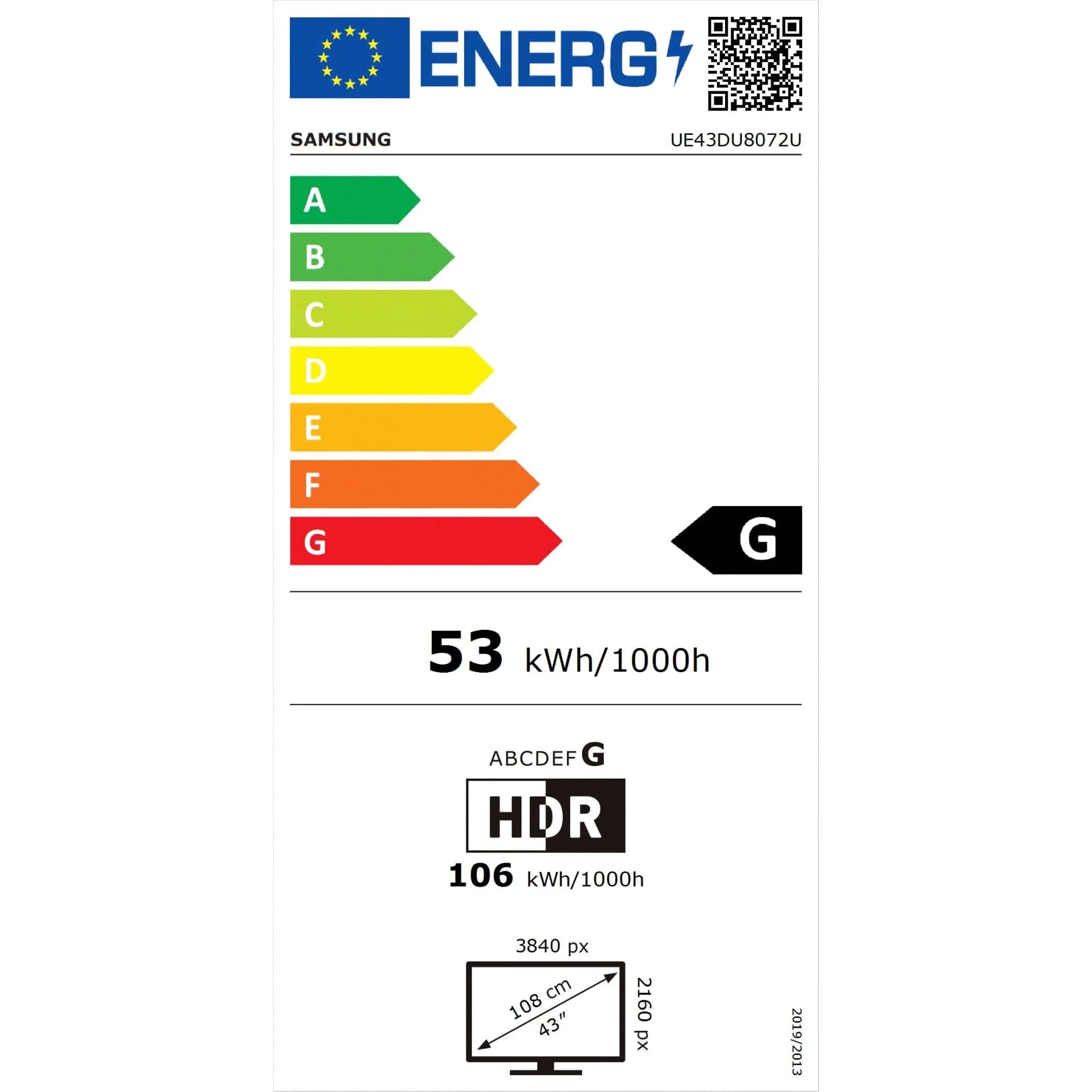 Televizor Samsung Ue43DU8072U