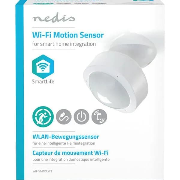 Senzor de miscare smart Nedis WIFISM10CWT