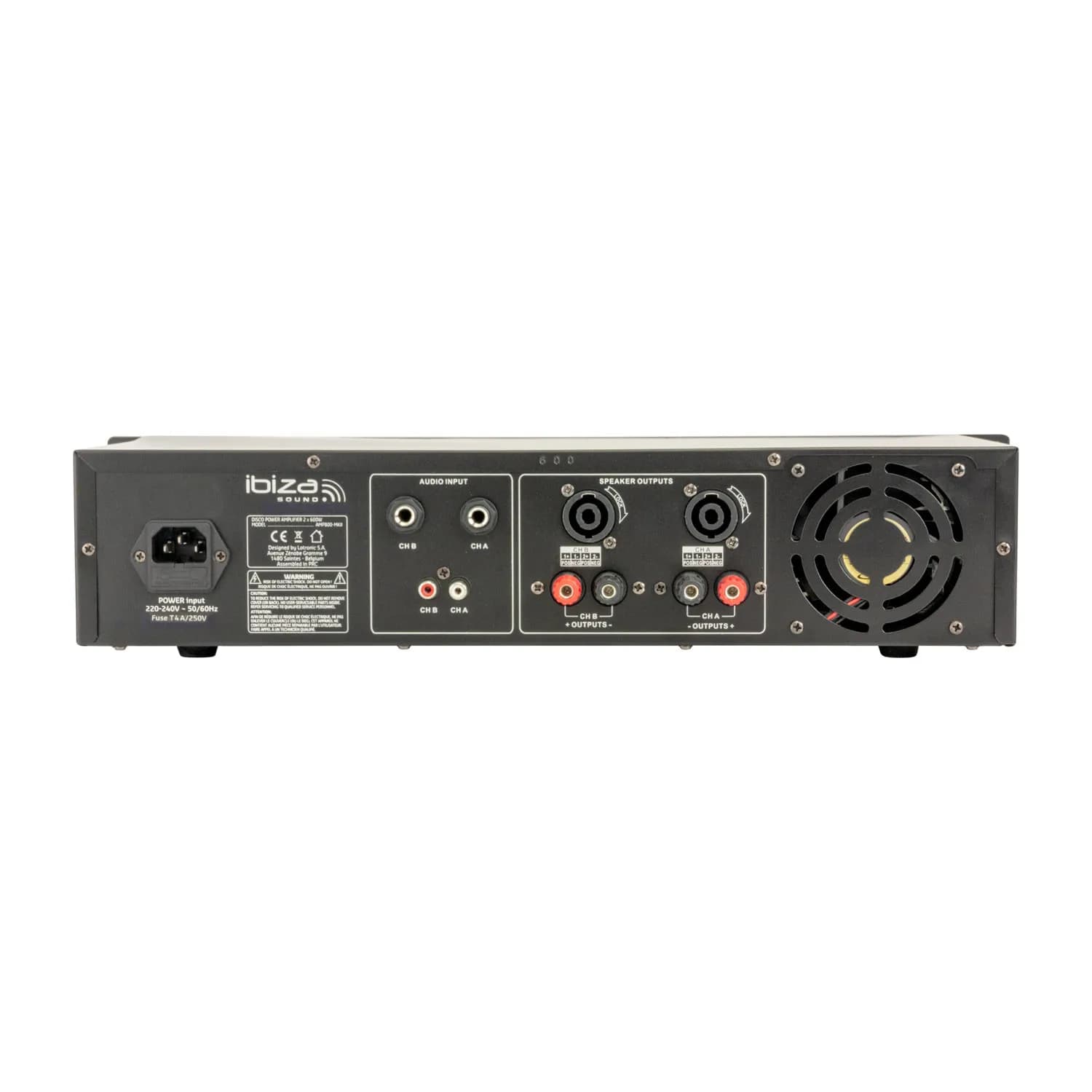 Amplificator hi-fi Ibiza Professional Stereo 17-2150-AMP300-MKII