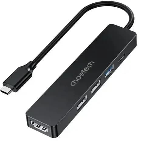 Hub usb Choetech HUB-M80-BK