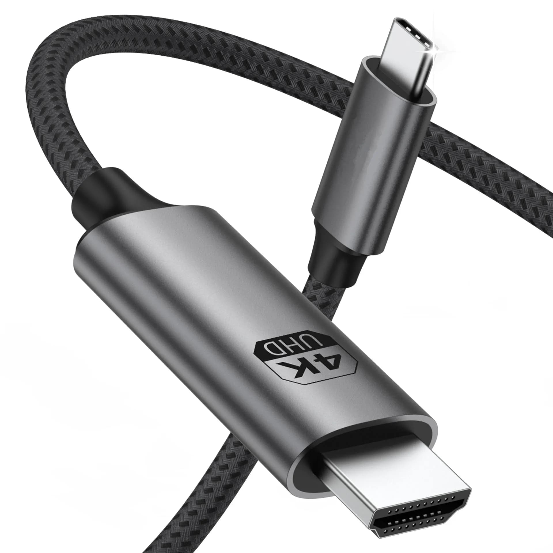 Cablu Nedis USB C to HDMI TCARF240BK