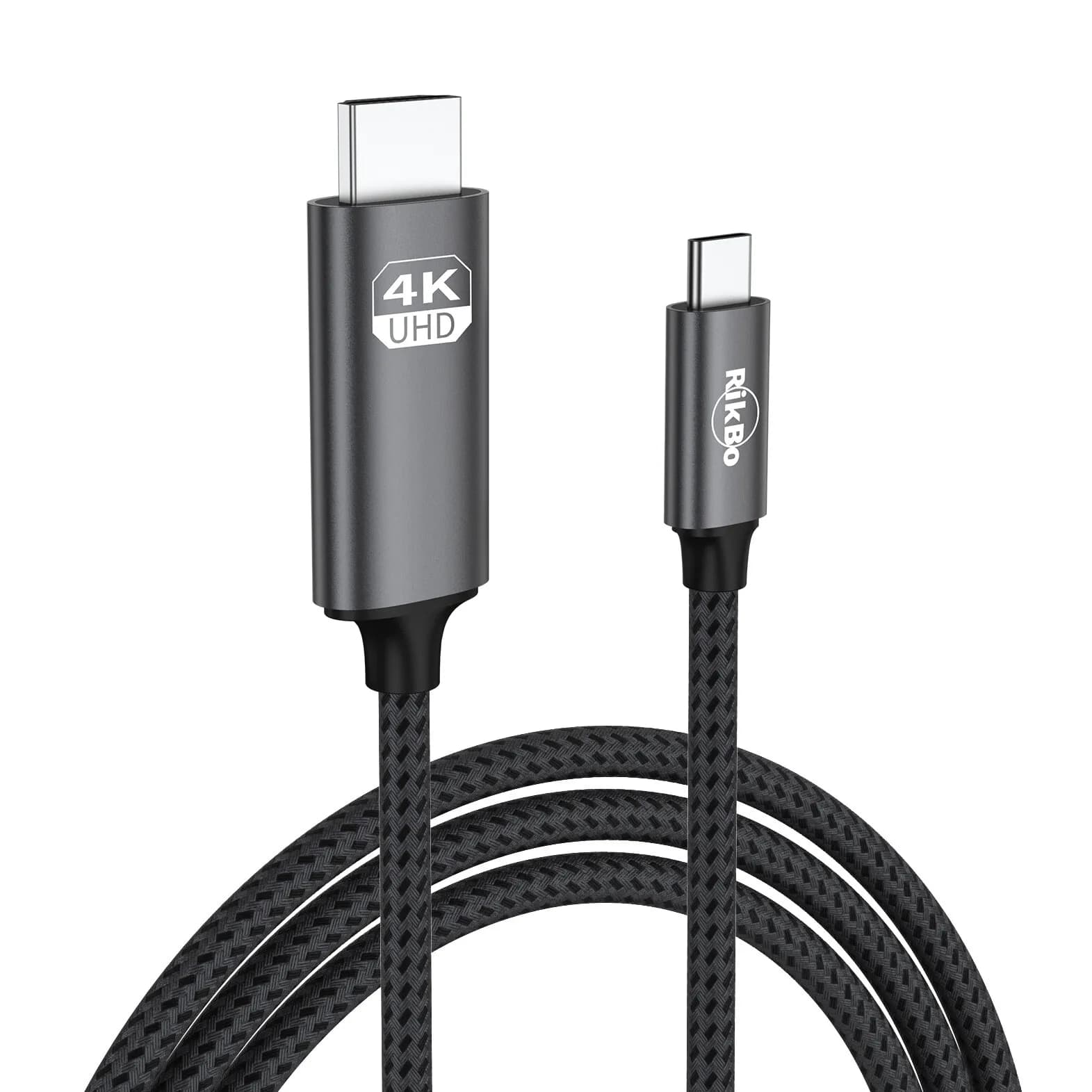 Cablu Nedis USB C to HDMI TCARF240BK