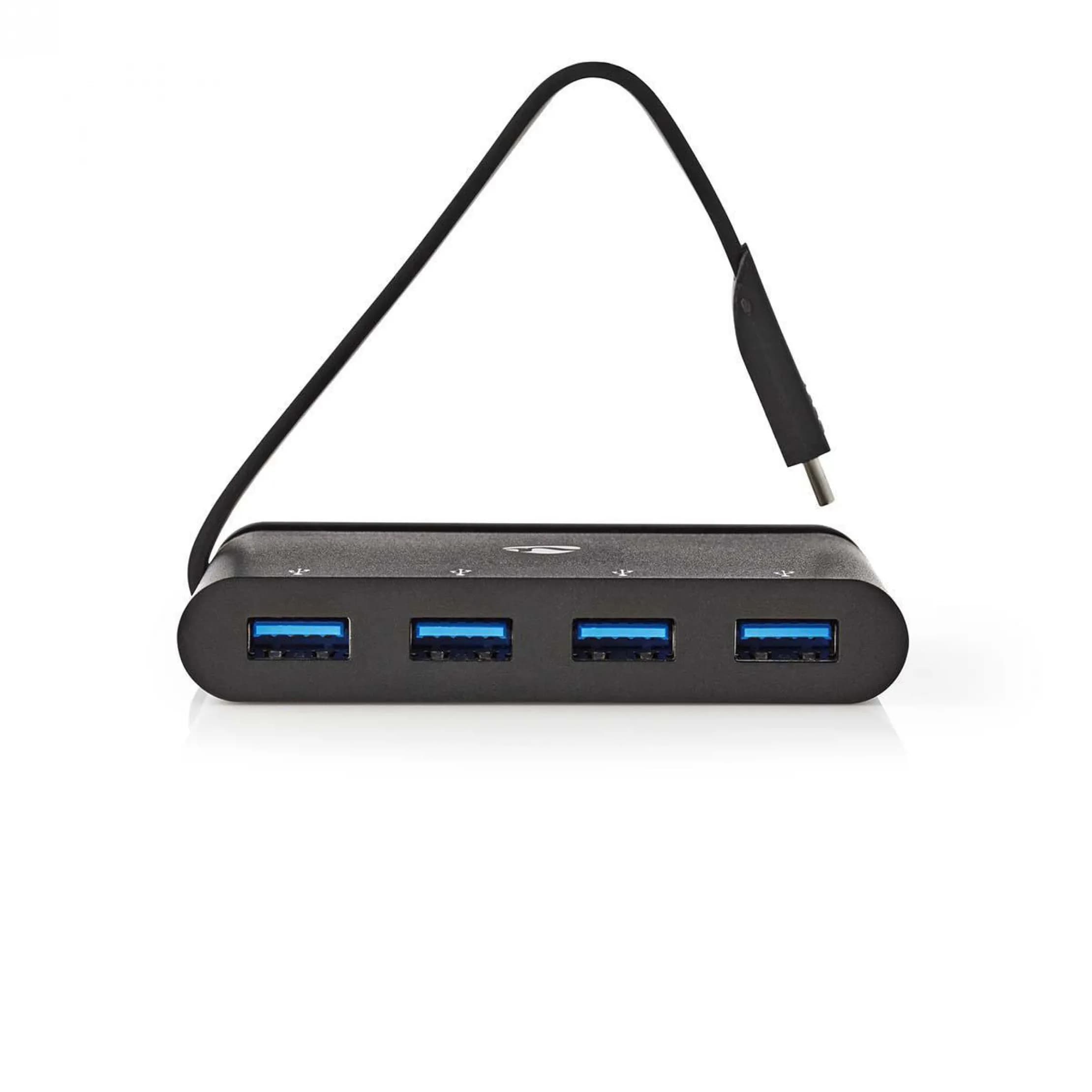 Hub USB Nedis TCARF200BK-0918