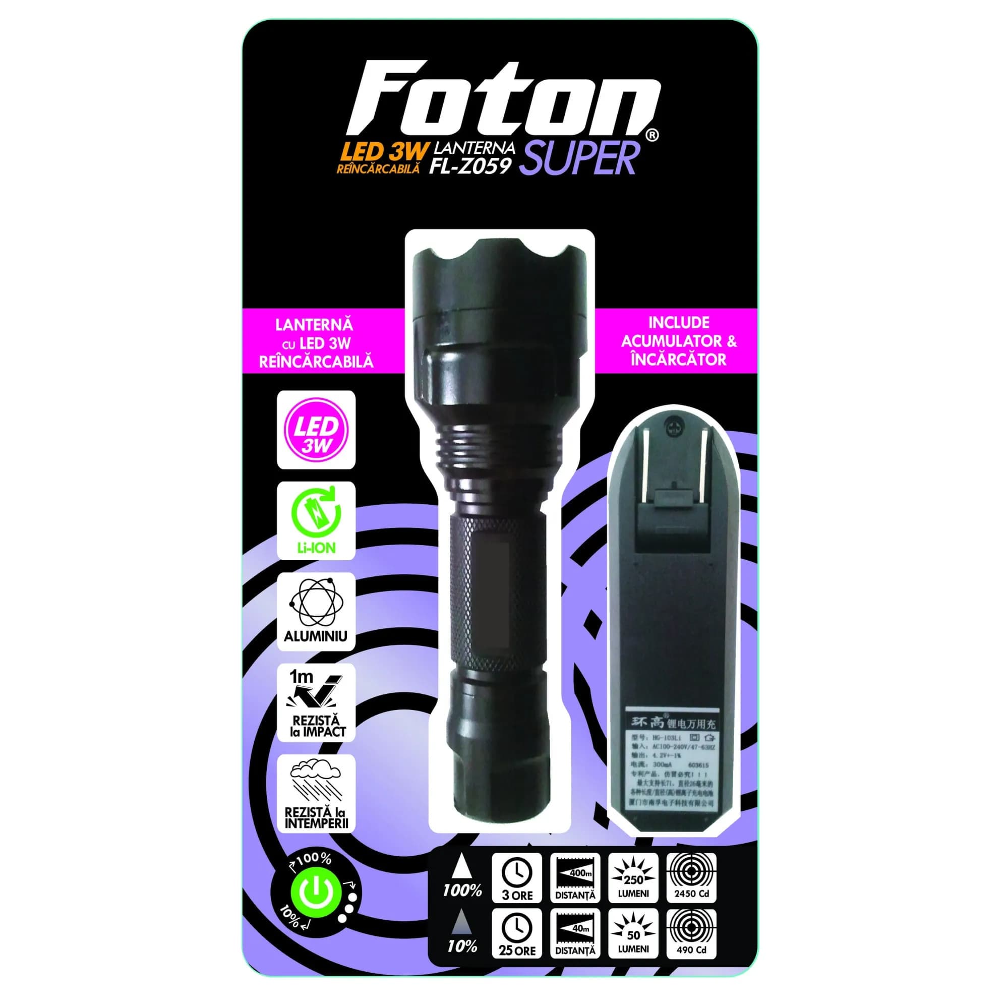 Lanterna Foton FL-Z059