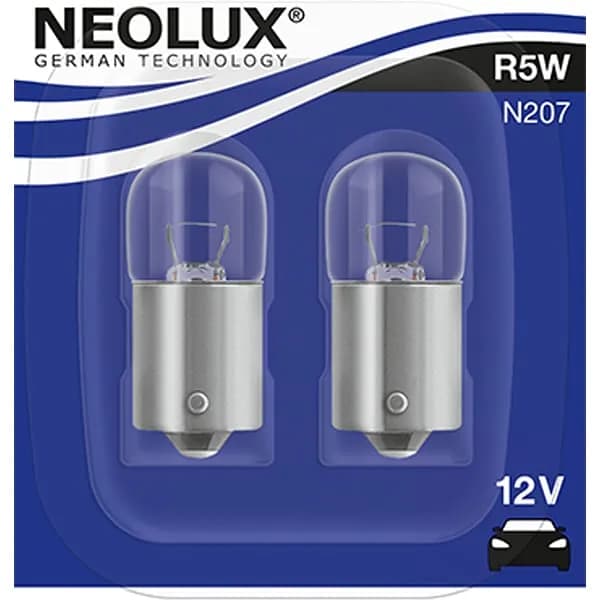 Accesorii auto Neolux Set Bec Auto R5W 12V 5W N207