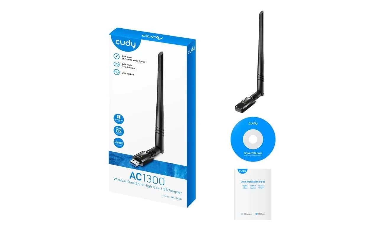 Adaptor de retea USB Cudy WU1400