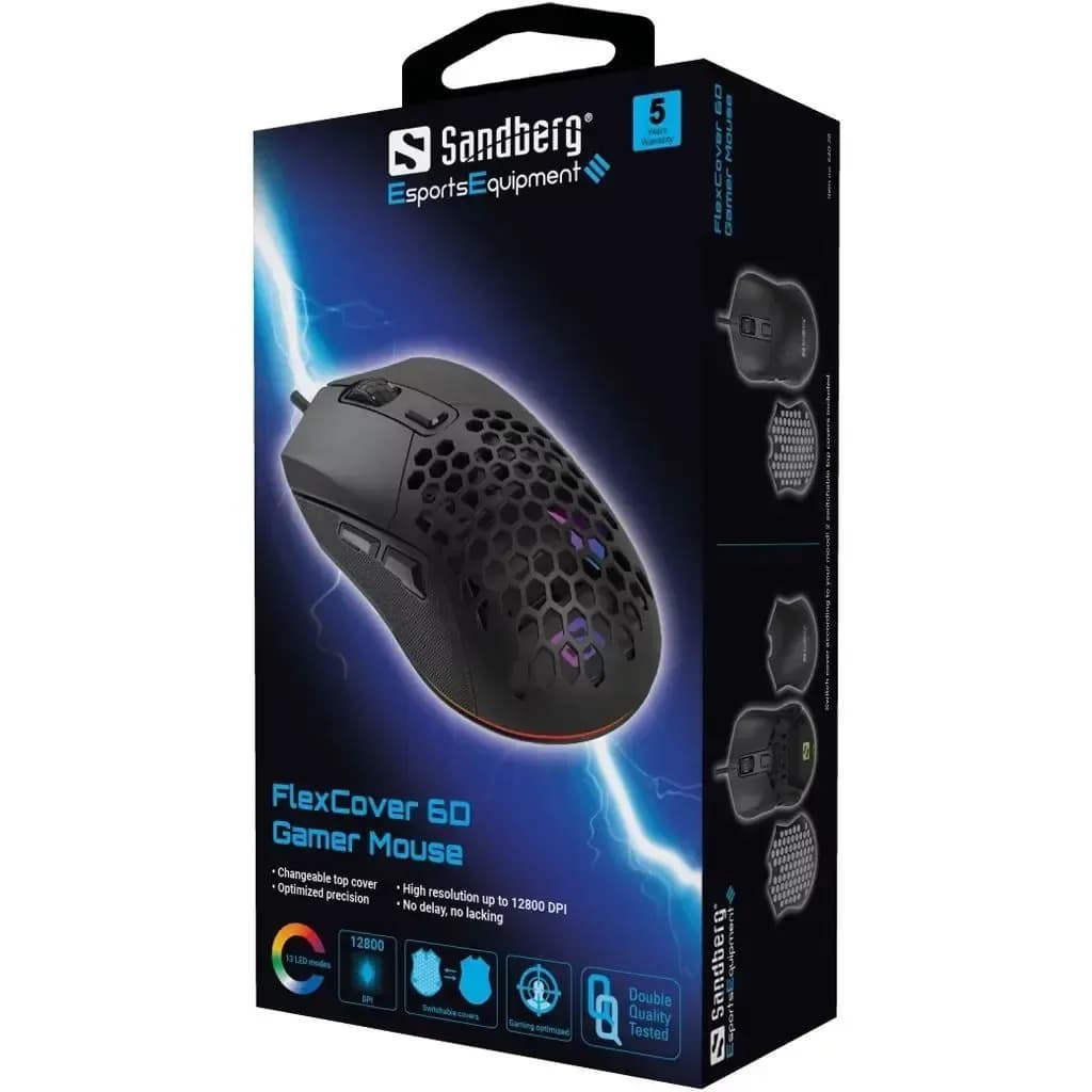 Mouse SANDBERG Flex over 6D Gamer Mouse