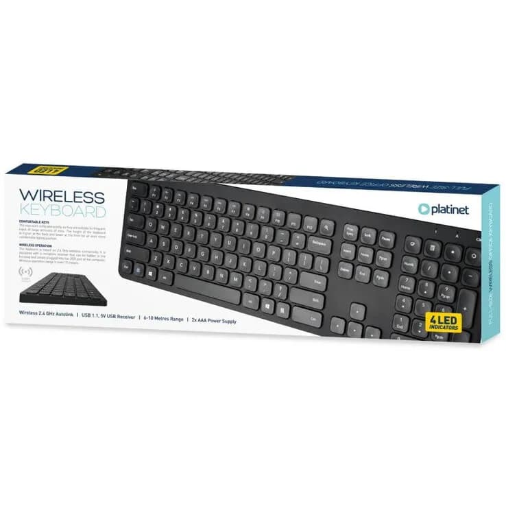 Tastatura platinet PMK100WB