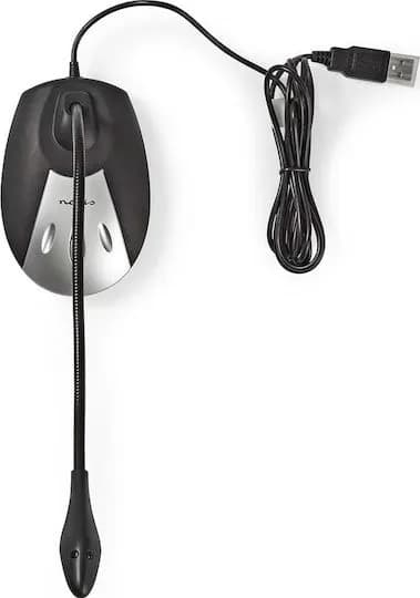 Microfon nedis MICDU100BK